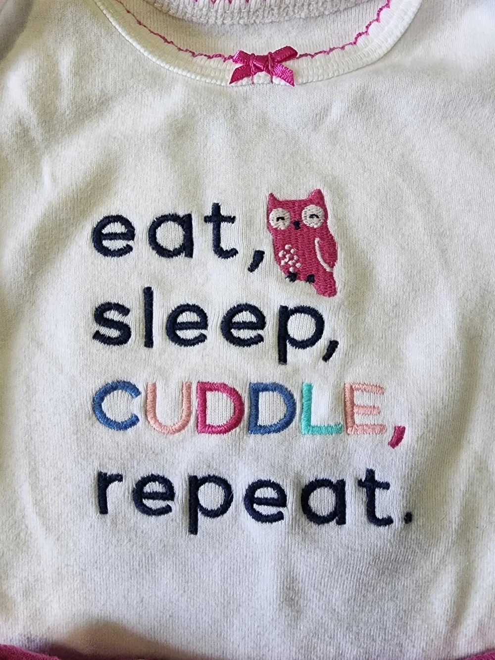 Carter's 3M White Owl Onsie.